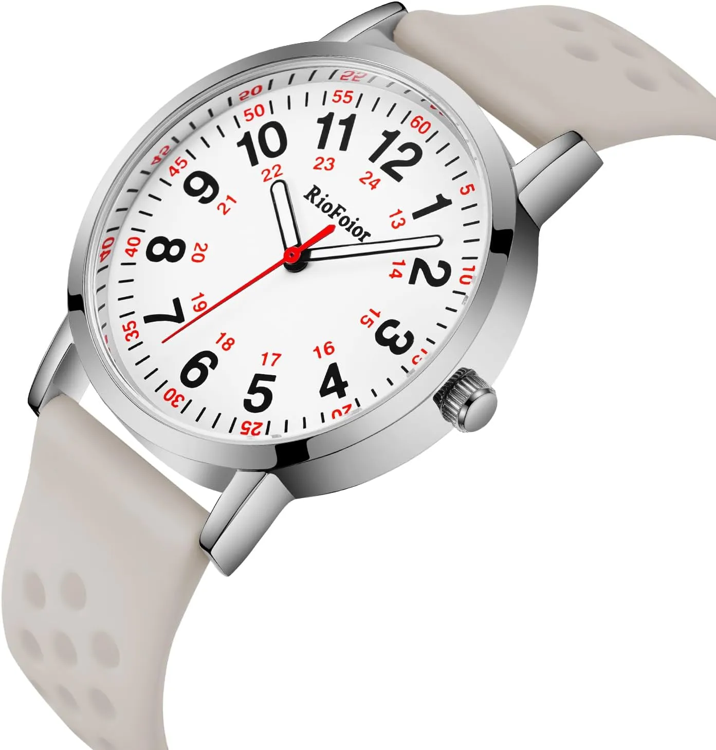 to Read Waterproof Watch. Nurse Watches for Nurses,Nursing Students,Medical Professionals,Doctors,with Variety Colors,Second lust Harvard sustainable aristocratic molecular delectable Hand and 24 Hour,Soft Breathable Colour Silicone Band.Easy 