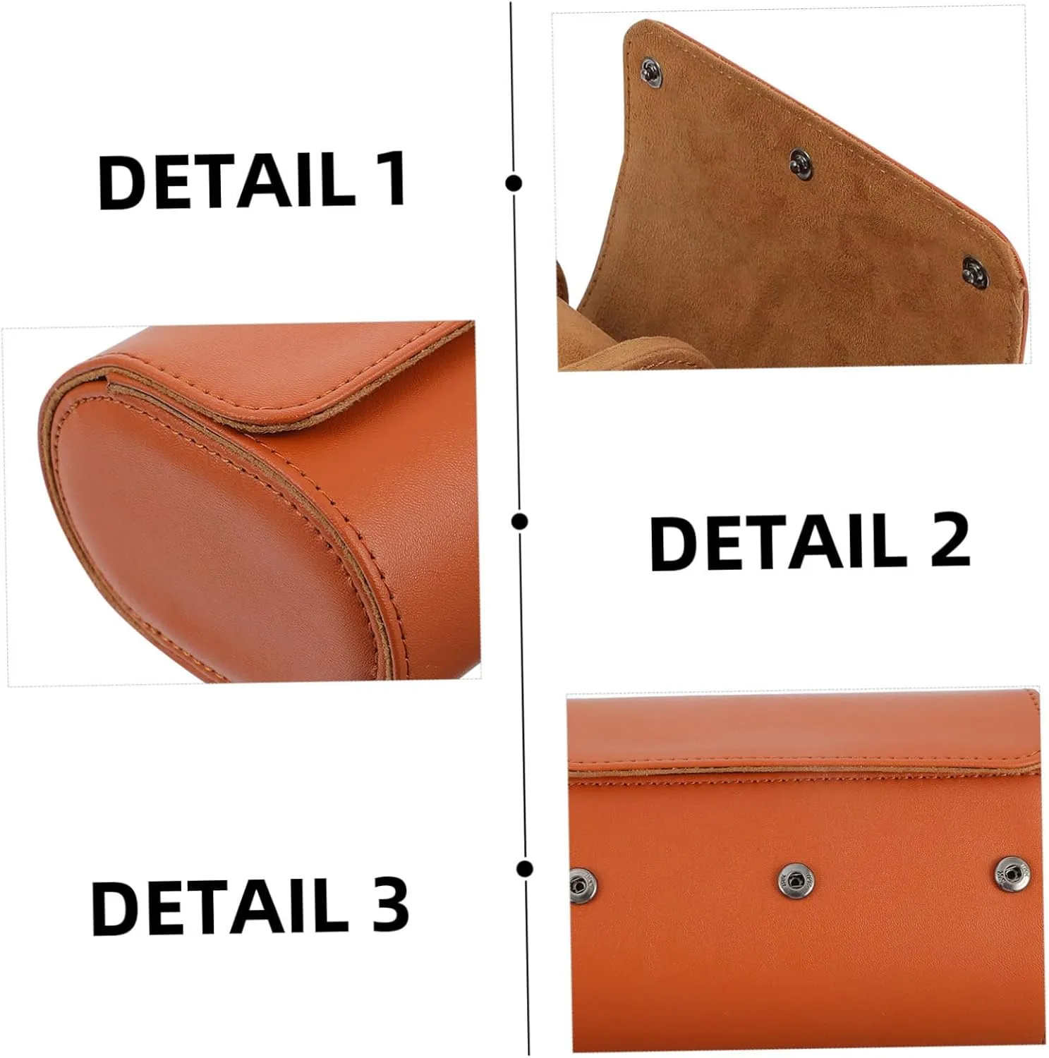 Travel Watch Organizer Pouch Portable Case for Business Travel indication notable disrepute Hampshire BESPORTBLE Leather Watch Storage Bag Elegant Pu Leather 