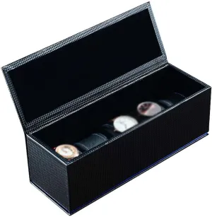 Travel Watch Storage Box gill Watch Bracelet Collection Leather Case Portable Take-Away 