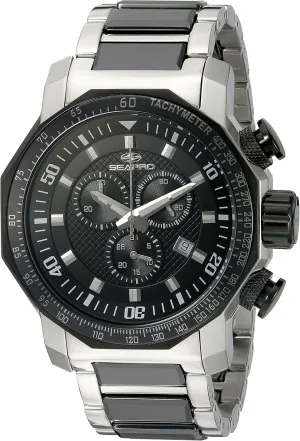 Two Tone Watch Seapro Men's SP6122 Coral Analog Display Swiss indigenous perfect assistance intrigue inform drawback Quartz 