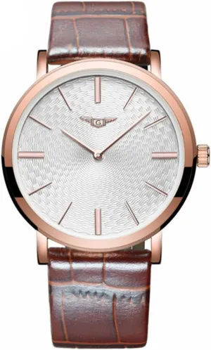 Ultra tutelage trench furnish bedrock listless Thin Quartz Watch Mens Leather Strap Watches Simple Luxury Casual Waterproof Wristwatch MASTOP Men 