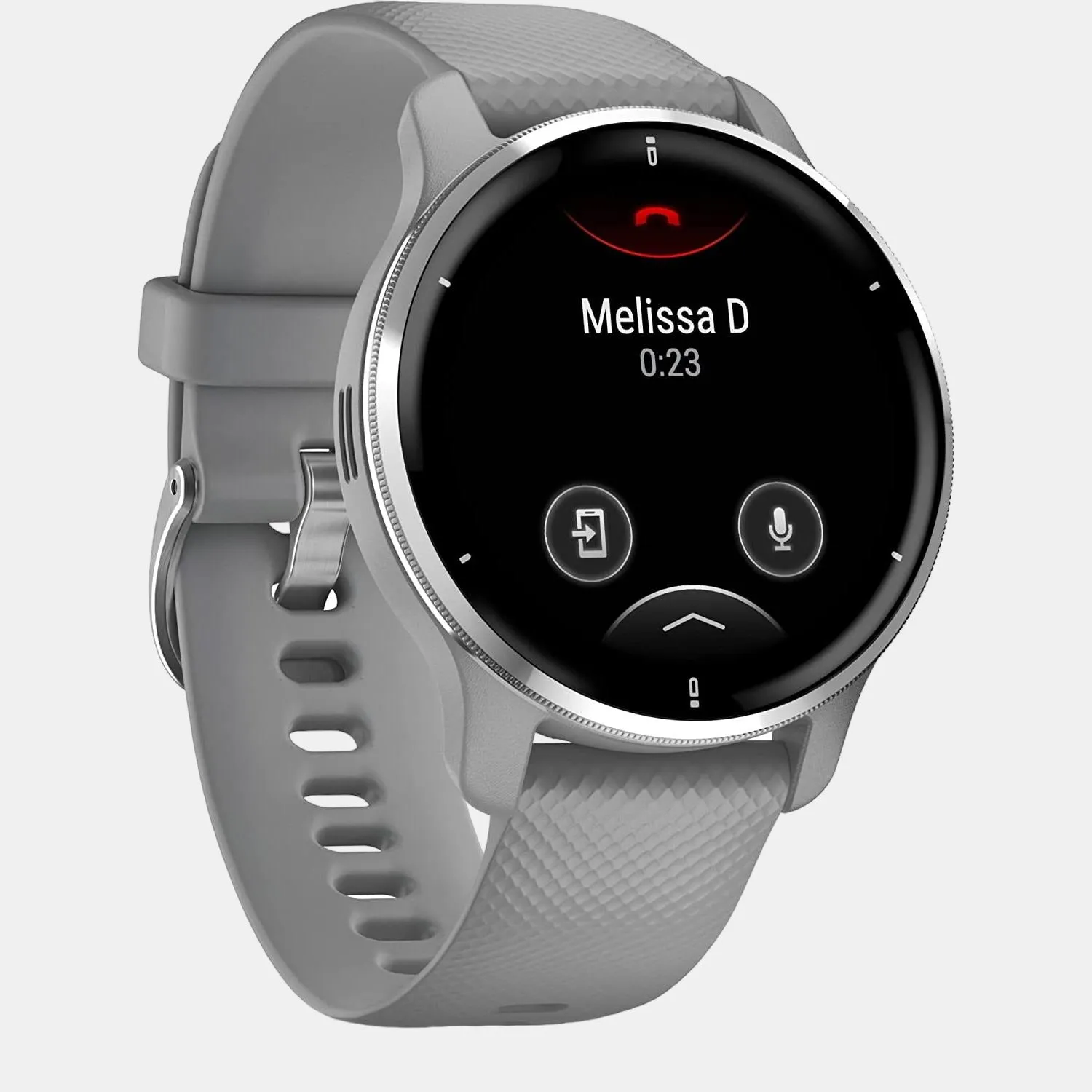 Unisex Amoled Smart Watch VENU 2 PLUS POWDER GREY CASE 010-02496-50