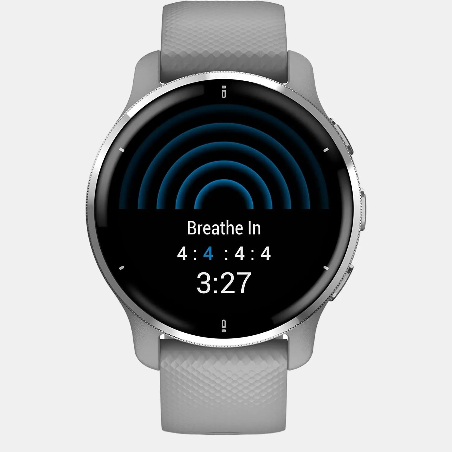 Unisex Amoled Smart Watch VENU 2 PLUS POWDER GREY CASE 010-02496-50