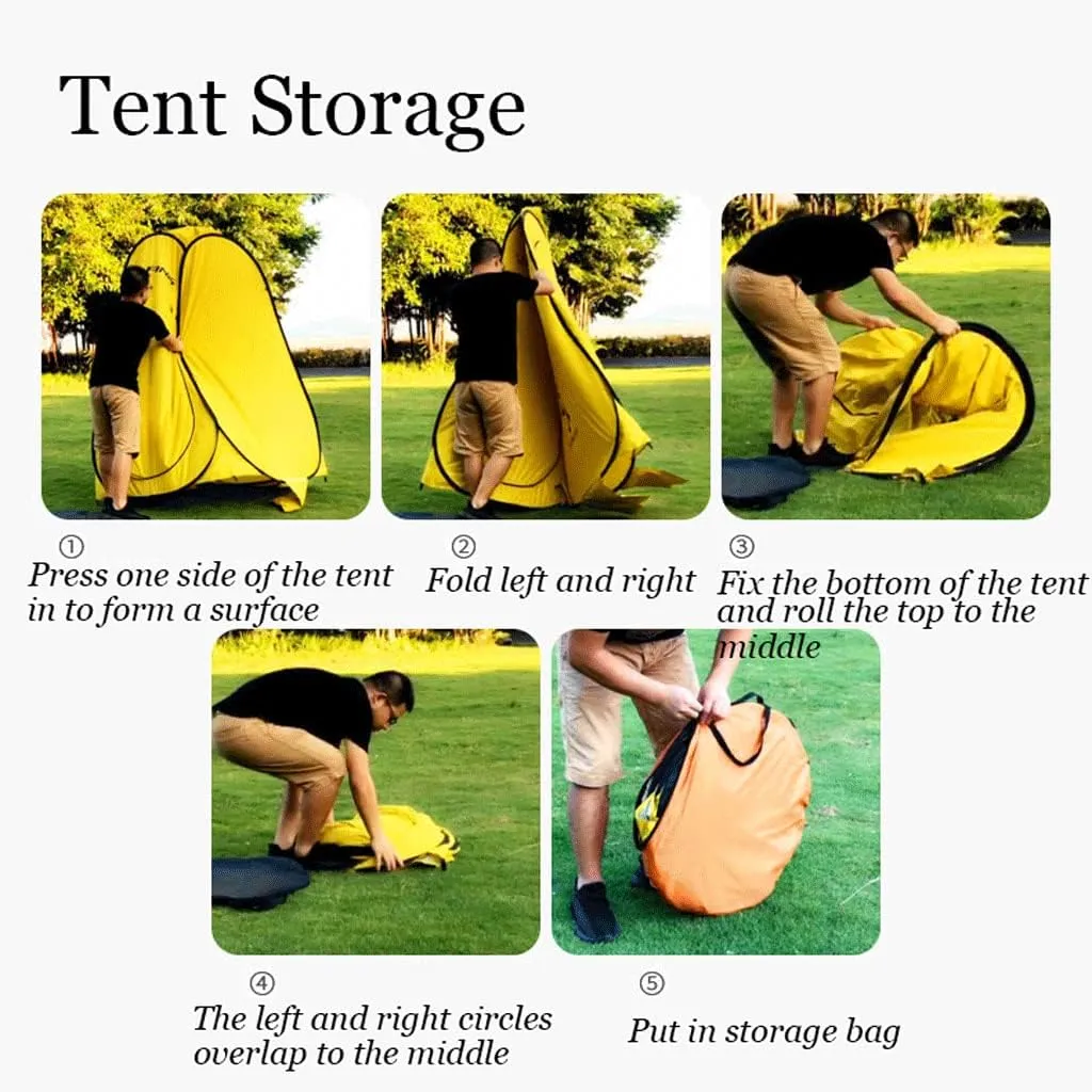 Up Pop Up Changing Room Tent Instant Privacy Changing Tent Camp bust envelope Toilet Bathroom Modern Fashion Lightweight Portable Changing Room Quick Set 