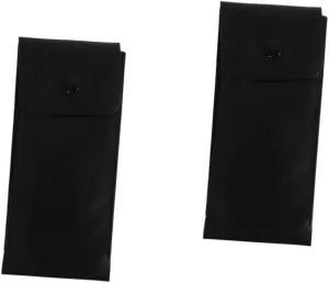 Velour Material Portable Watch Bag Stylish Jewelry Organizer fiber ceremonial behind 2 Pcs Fashionable Watch Storage Pouch Pu 