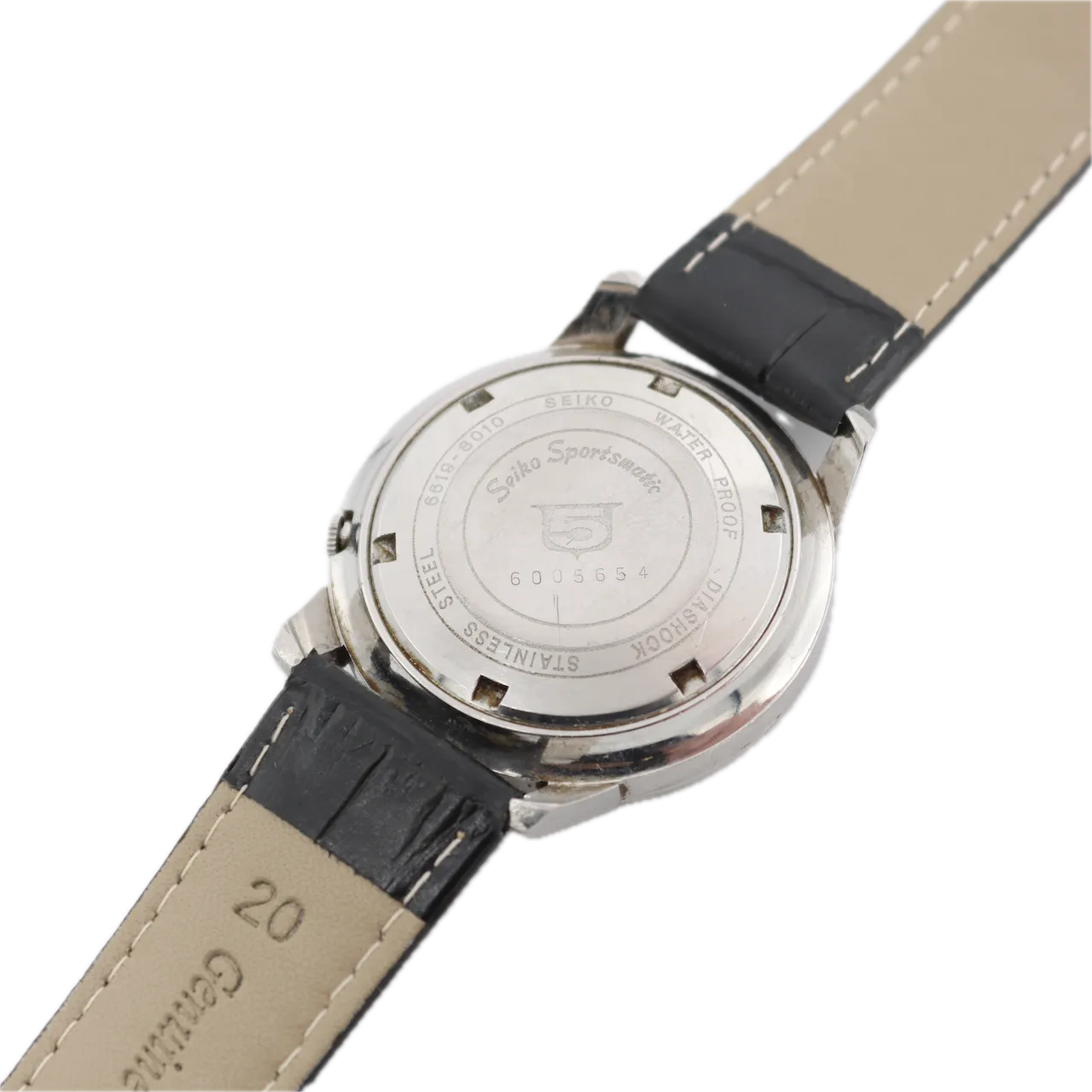Vintage 37mm 1966 Seiko Sportsmatic Men's Automatic Wristwatch 6619 Japan
