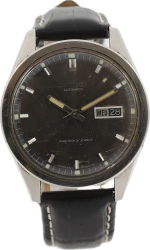 Vintage 38mm 1967 Seiko 6619-8230 Sportsmatic Men's Automatic Wristwatch 6619