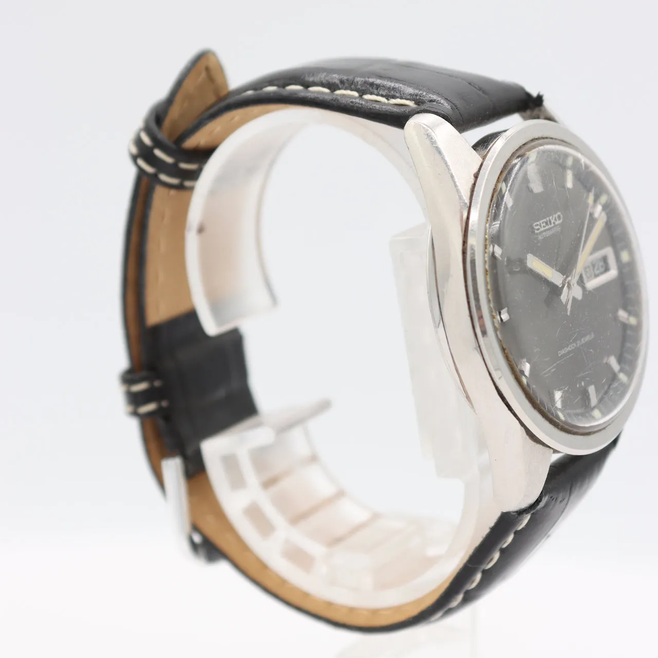 Vintage 38mm 1967 Seiko 6619-8230 Sportsmatic Men's Automatic Wristwatch 6619
