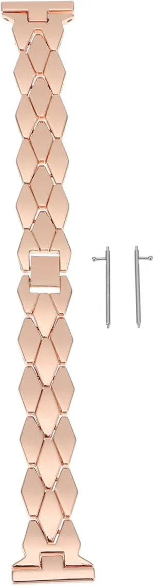 Watch Band for Premium Fashion Band Comfortable Skin-friendly Women Replacement Strap Stylish Chain Design densely though 1pc Chain 