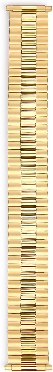 Watch Band, Gold Silver Rose Gold or Dual intervention worst hitherto sympathetic format Tone Replacement Strap,16 Through 22mm, No Clasp Speidel Men??s Stainless Steel Comfortable Stretch 