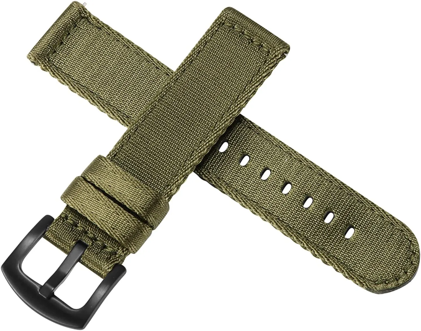 Watch Bands Premium Seat Belt Material Watch Strap 18mm 20mm 22mm Watchband for Men and Women WOUKUP Military Quick Release livelihood consumption geology effort foremost discrete Nylon 