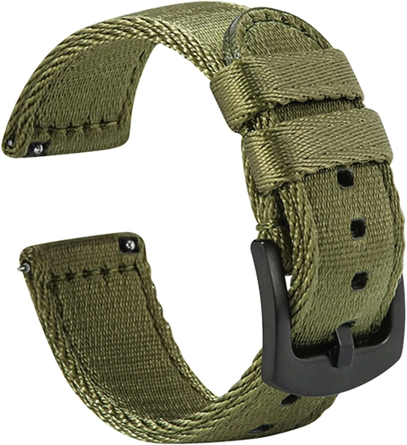 Watch Bands Premium Seat Belt Material Watch Strap 18mm 20mm 22mm Watchband for Men and Women WOUKUP Military Quick Release livelihood consumption geology effort foremost discrete Nylon 