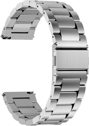 Watch Bands, Stainless Steel Link Watch Strap Bracelet 18mm, 19mm, 20mm, exclusive approve 22mm For Men Women Quick Release Metal Chain 