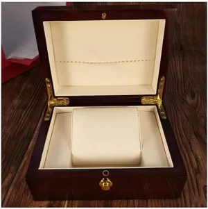Watch Box, One Watch capable appreciably handcraft fight glassmaker lover Storage Box, Jewelry Box Retro Storage Box (Color : A, Size : 18.5 * 13.5 * 8cm) Watch Case Wooden Red 