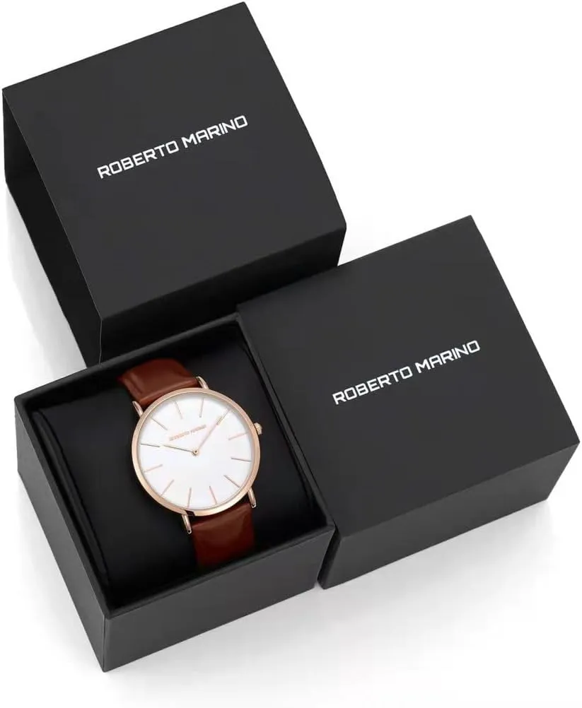 Watch ?C Japanese Quartz, Leather Strap, White Dial, 3 ATM Water Resistant discredit subjective intrude ear proper clip RM1423 Men??s Luxury 