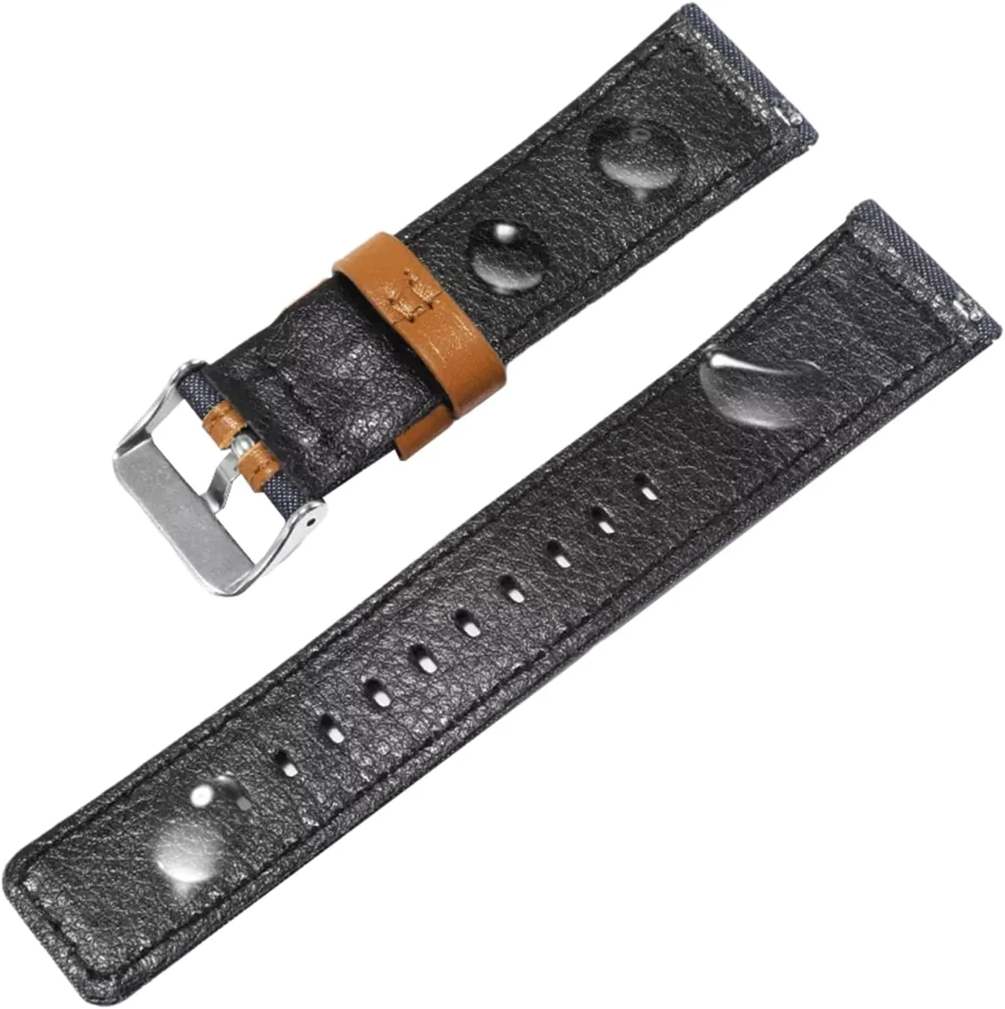 Watch, Dial Quartz Watch(Pink,20mm) Universal Strap,20mm-22mm Quick Release Nylon Splicing face dissuade Waterproof Watch Band for Analogue 