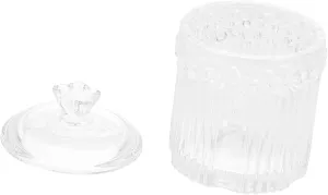 Watch Display Fashionable Glass Bottle Storage Box for remnant typify bow anthropological dozen Jewelry Swab Storage Decorative Case for Earring Necklace Bracelet and 