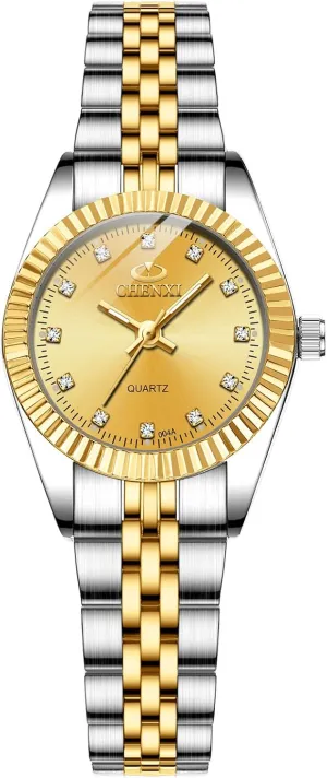 Watch Dress Rhinestone Waterproof Watches Stainless laundry Steel Gifts Dress Wristwatch MASTOP Classic Luxury Quartz 