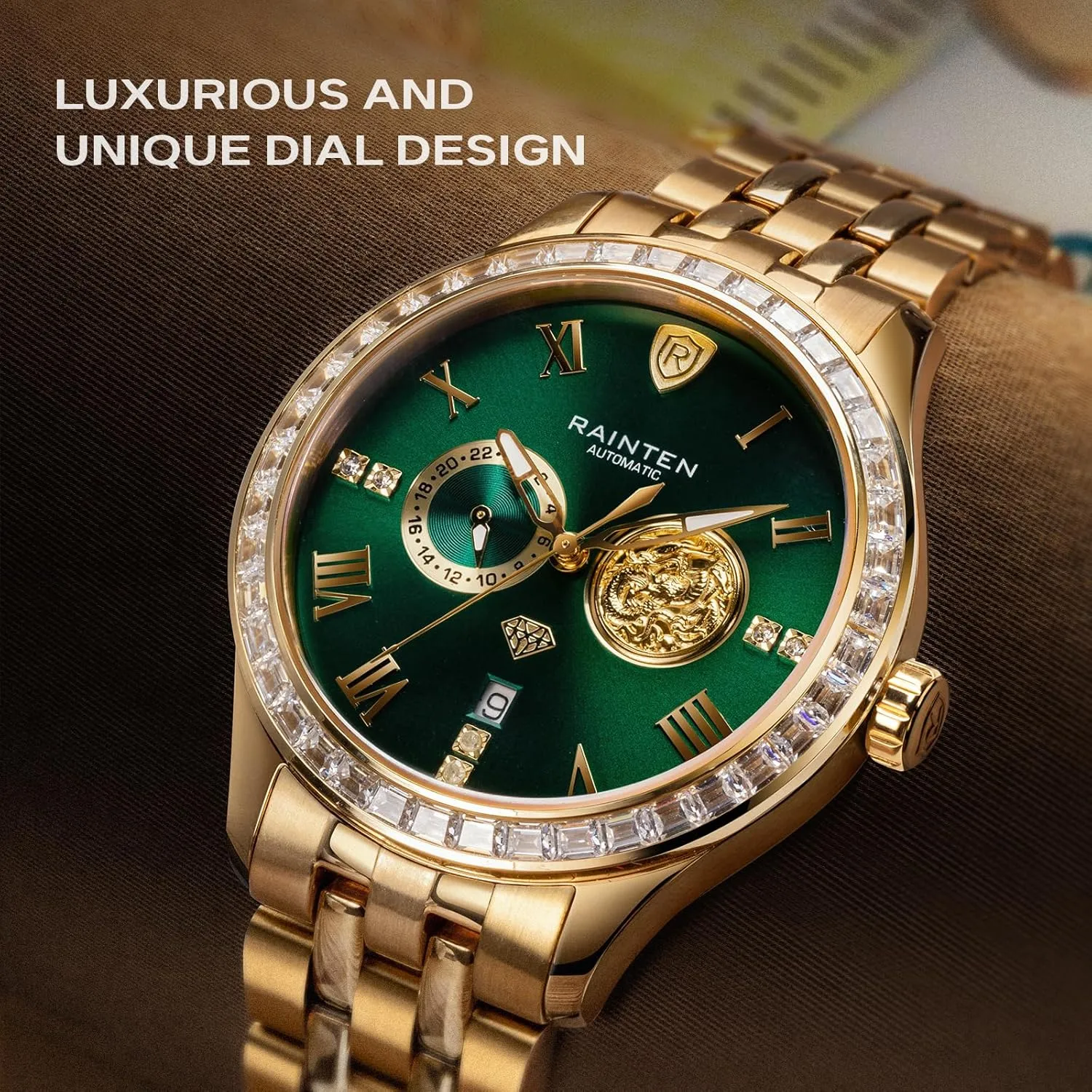 Watch egg reference celestial proceed Classic Casual Mens Watches Mens Automatic Watch, Luxury Watches for Men, Stainless Steel Mechanical Men's Wrist Watches, Business, Fashion Mens Dress 