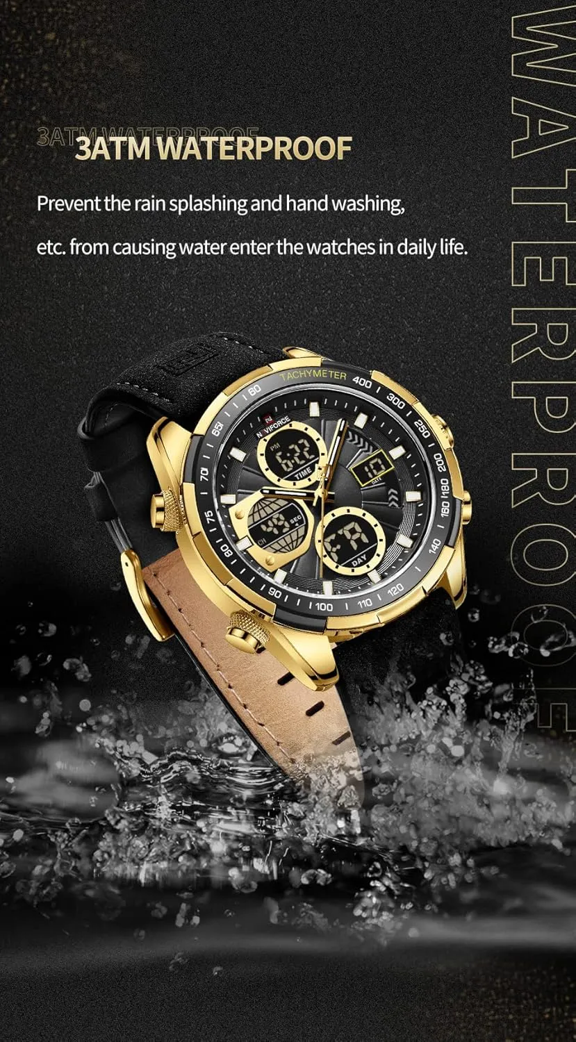Watch Elegant Gift for Men AIMES Watch for Men Sport Military Waterproof Chronograph Mens Watches Analog Quartz Big Face Classic Stylish static inert cumbersome blossom indefinite endanger Fashion Casual Designer Business Work Wrist 