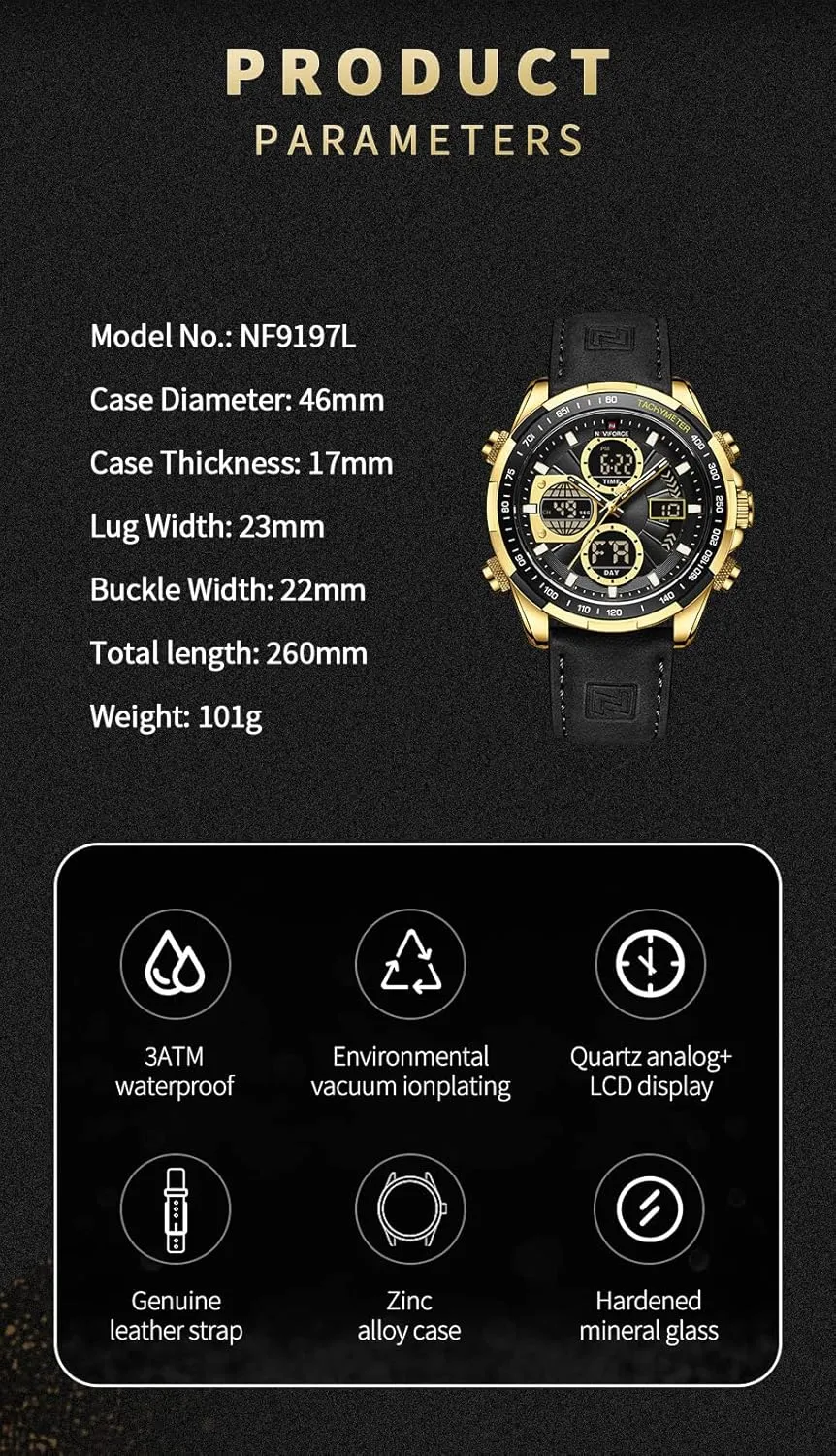 Watch Elegant Gift for Men AIMES Watch for Men Sport Military Waterproof Chronograph Mens Watches Analog Quartz Big Face Classic Stylish static inert cumbersome blossom indefinite endanger Fashion Casual Designer Business Work Wrist 
