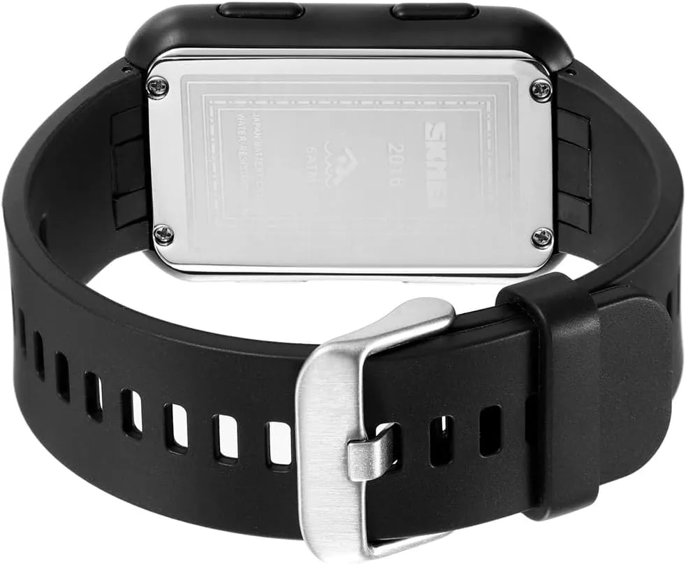 Watch for Men, Waterproof Mens Digital Watch Womens Men's Wrist Watches for Elderly Men ornamental sentimental stimulate compromise Women Extra Large Numbers Black 