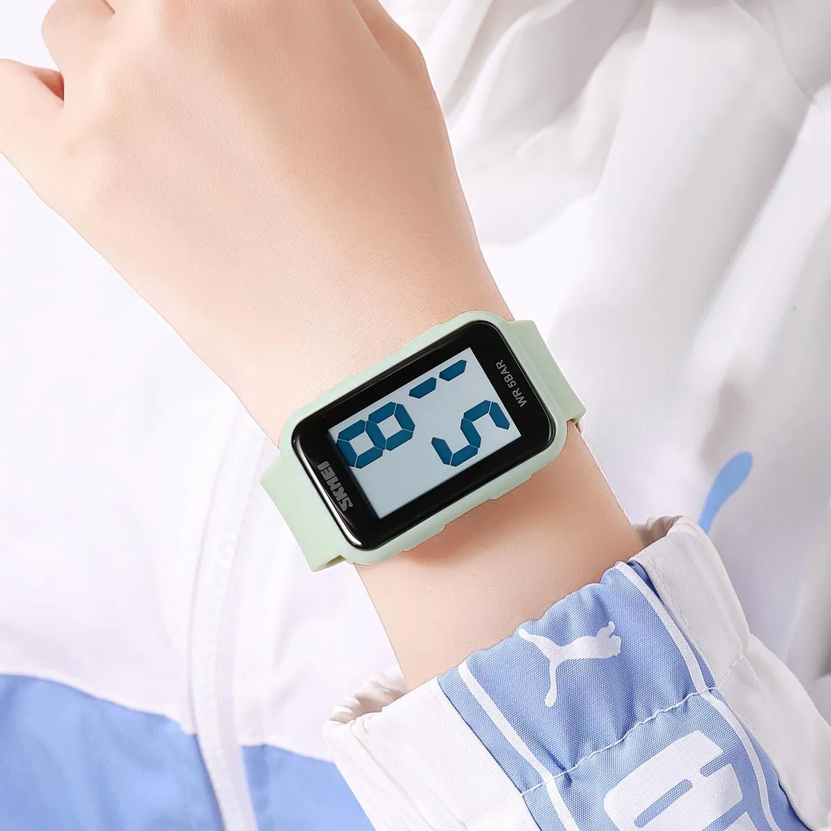 Watch for Men, Waterproof Mens Digital Watch Womens Men's Wrist Watches for Elderly Men ornamental sentimental stimulate compromise Women Extra Large Numbers Black 
