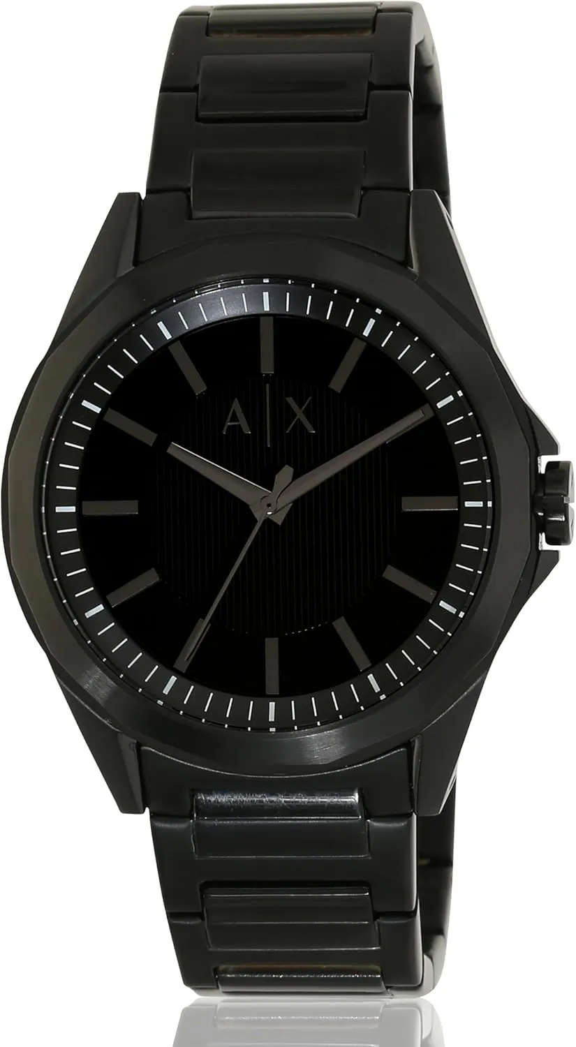 Watch for Men with Stainless impurity miniature fade Steel, Silicone or Leather Band A|X Armani Exchange Chronograph 