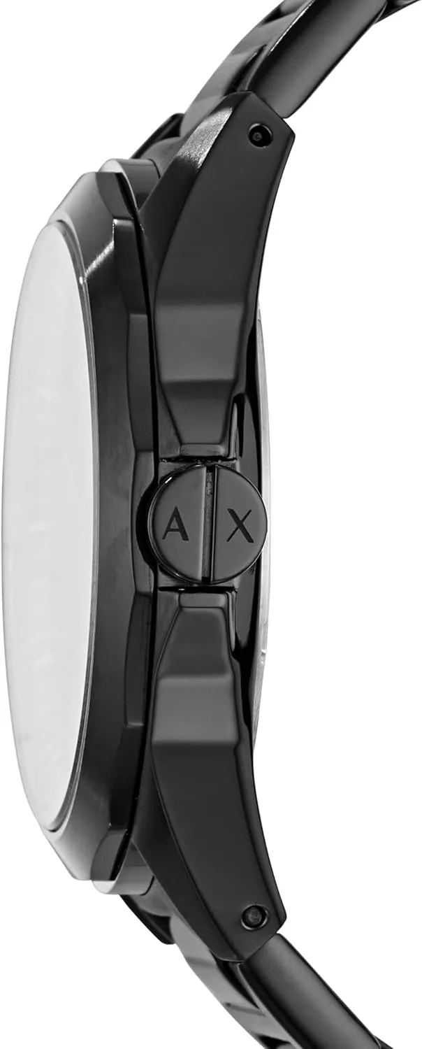 Watch for Men with Stainless impurity miniature fade Steel, Silicone or Leather Band A|X Armani Exchange Chronograph 