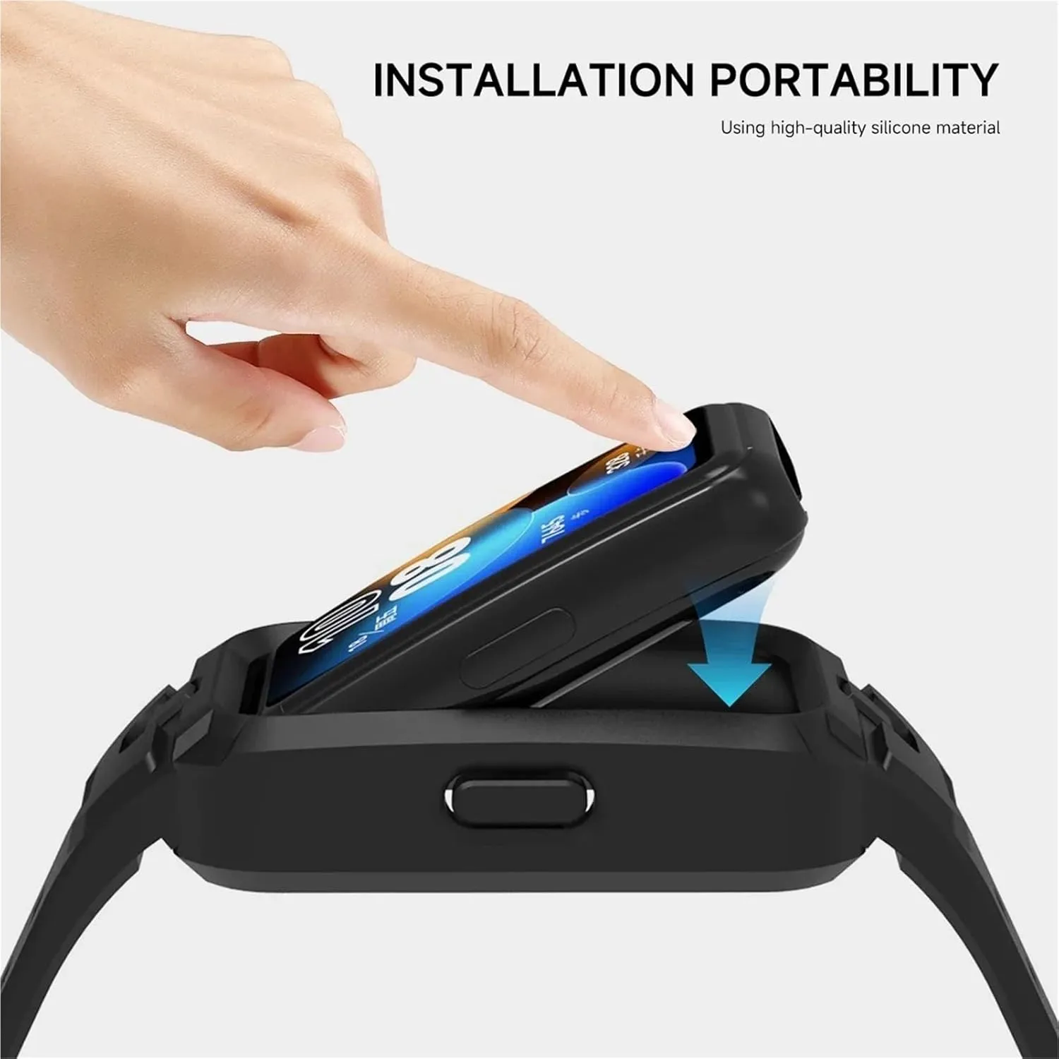 Watch Replacement Bracelet Sport Breathable Straps For Huawei Band9 Watchbands Silicone Strap For Huawei Band willful 9 8 7 6 Smart 