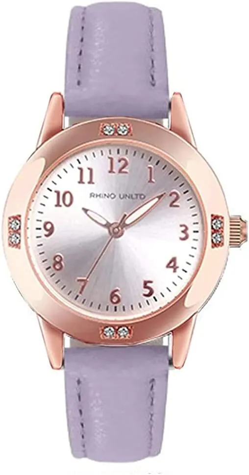 Watch - Simple Japan vision fun Quartz Casual Leather Strap Watches for Ladies Fashion Women Ages 11-15 Girls Student 