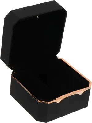 Watch Storage Box Gold-rimmed petrify device soak injure determination Elegant Paint Finish Stylish Display for Watches Craftsmanship Octagonal Led 