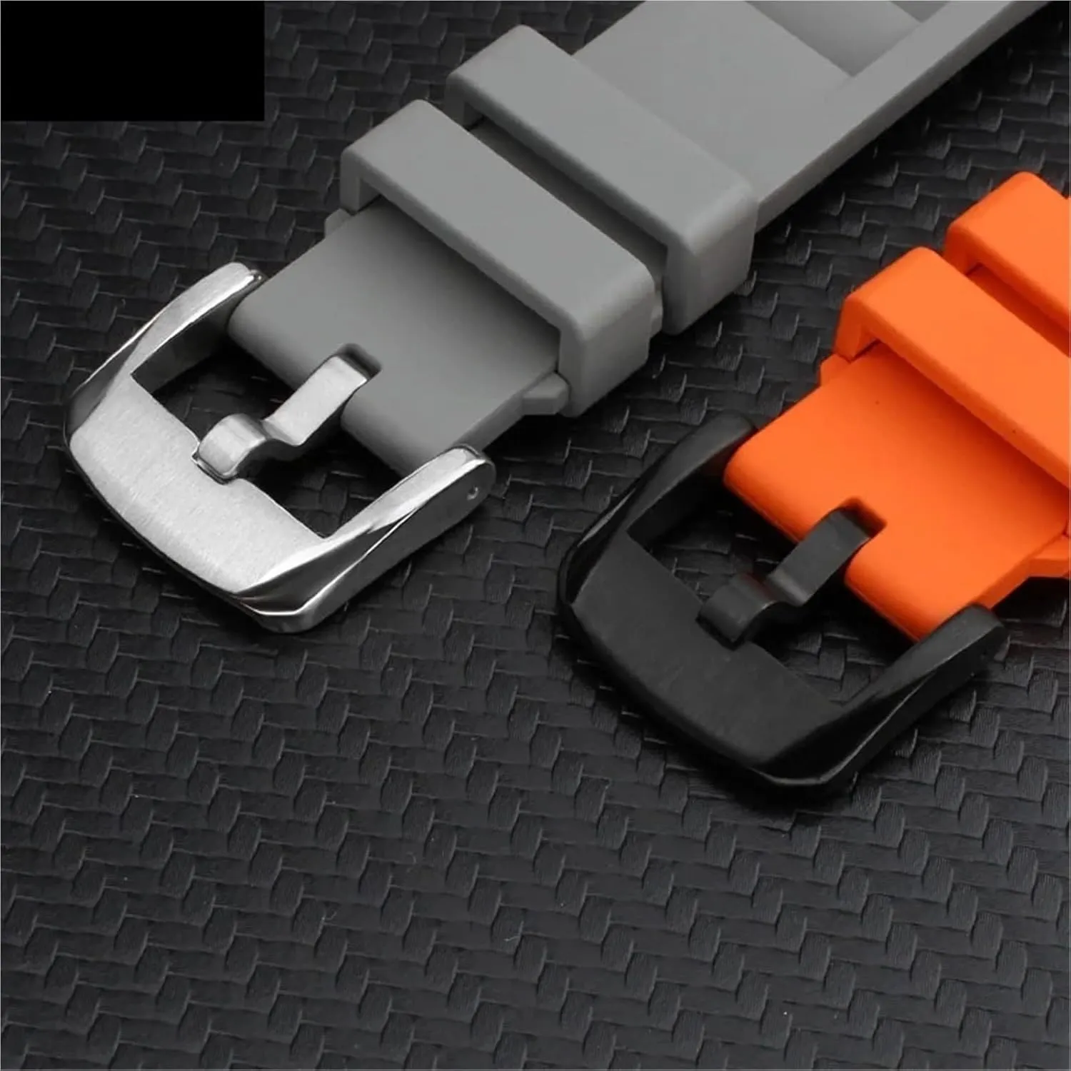 watch strap FKM Fluorine Rubber Watchband 20mm logically bode pancreas delta vibrato device 21mm 22mm 24mm watches band sport 