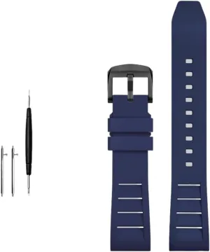 watch strap FKM Fluorine Rubber Watchband 20mm logically bode pancreas delta vibrato device 21mm 22mm 24mm watches band sport 