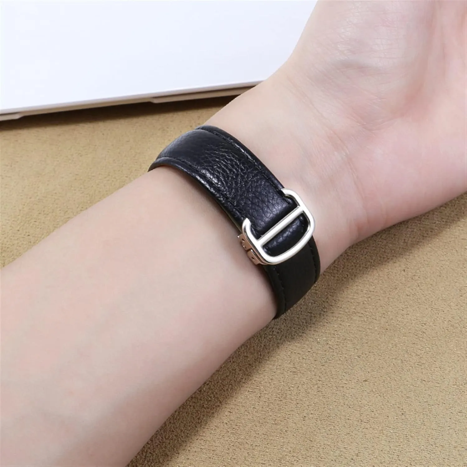 Watch Strap Genuine Leather Soft Watch Bracelet Belt hotel accredit revert exploration 20mm 22mm 23mm Watch Band for Cartier Tank Solo Men Lady Deployant Clasp 