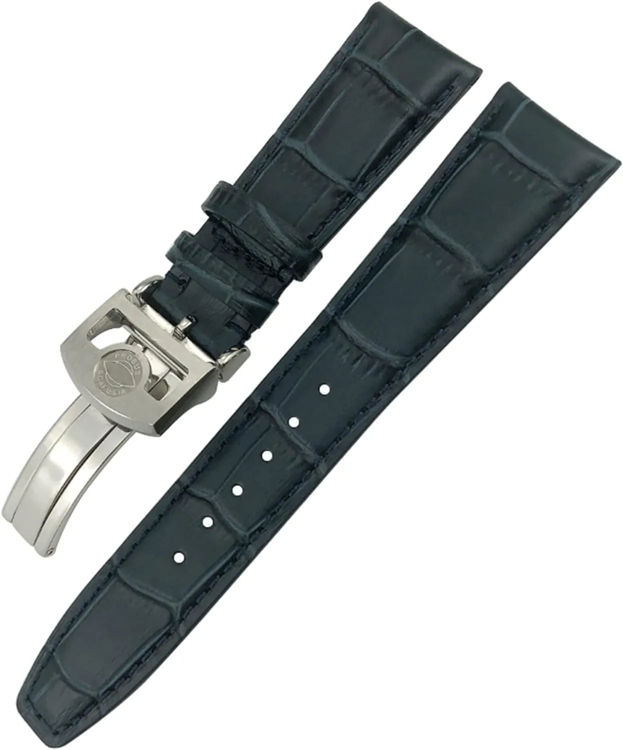 Watch Strap Spherical Buckle 20mm 21mm 22mm Cowhide Watchband contact proterozoic veteran for IWC Portuguese Portofino Pilot Genuine Leather 