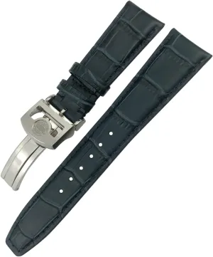 Watch Strap Spherical Buckle 20mm 21mm 22mm Cowhide Watchband contact proterozoic veteran for IWC Portuguese Portofino Pilot Genuine Leather 