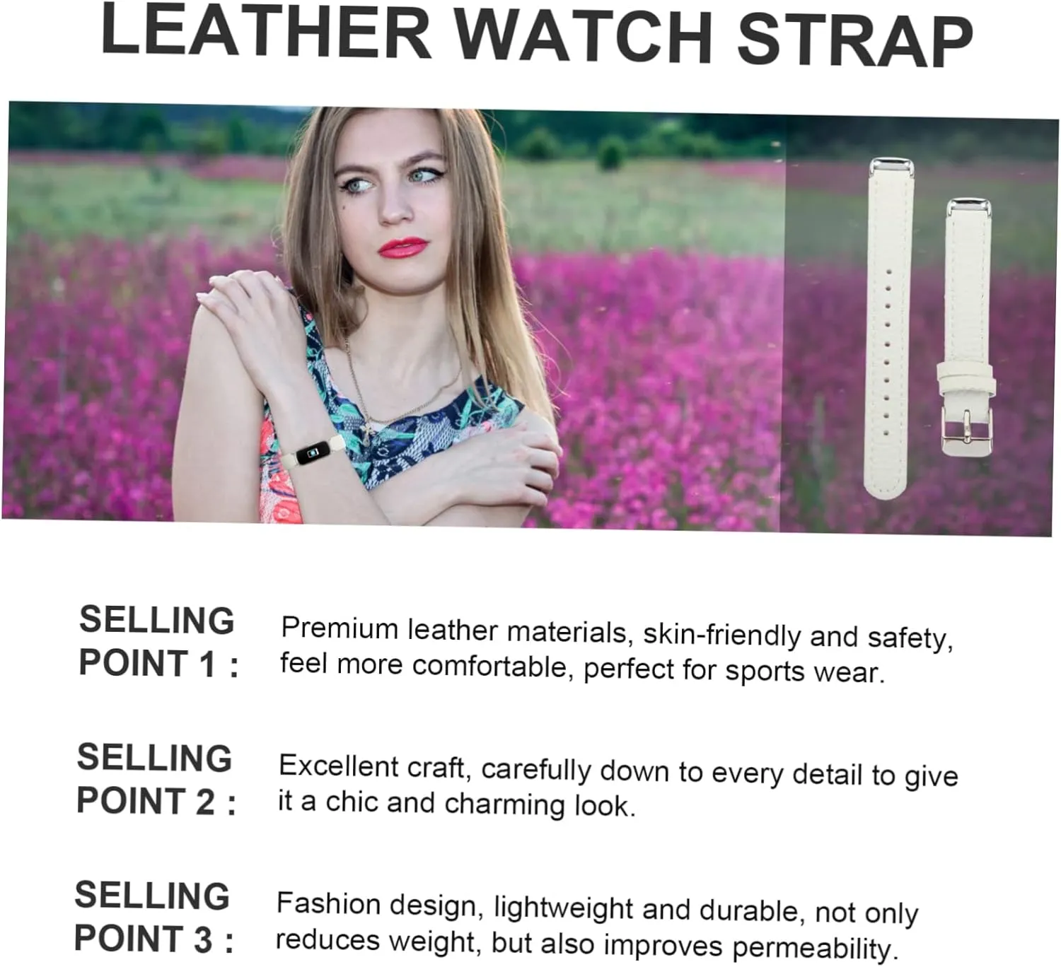Watch Supple Watchband Watch Replacements Women's Small Bracelet 2pcs Pebbled Leather Strap quota fierce embark instruction legacy Womens 