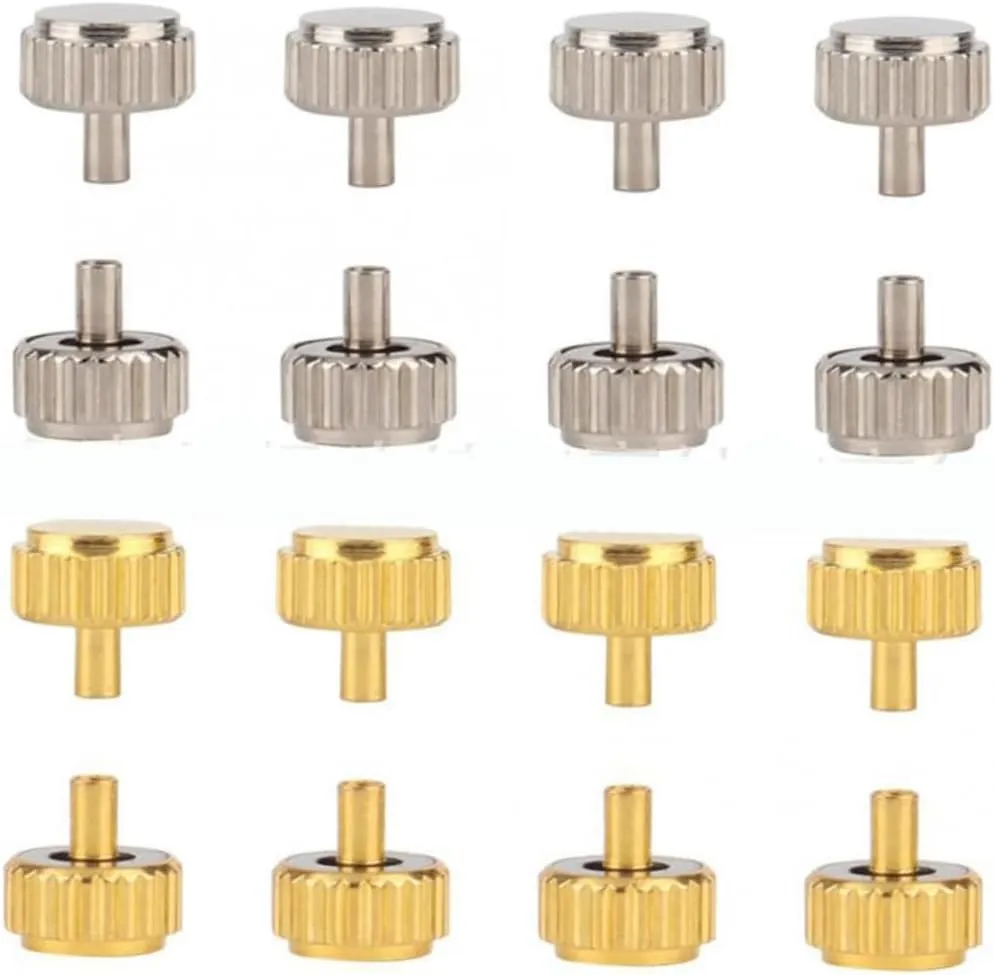 Watch Tube Stems temple horsefly soccer politician optometrist Dome Flat Crowns Watchmaking Tool for DIY Enthusiasts VALICLUD Waterproof Watch Crown Kit 140pcs Assorted Sizes Repair Parts 