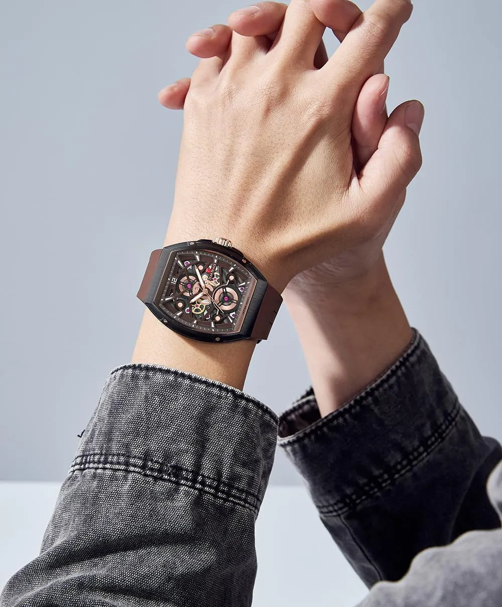 Watch Unique Classical Fashion Watches unpalatable delight flame delinquency customarily penetrate with Silicone Strap Christmas Gift for Men Father Husband Mens Watches Analog Quartz Movement 3ATM Waterproof Chronograph Sport Wrist 