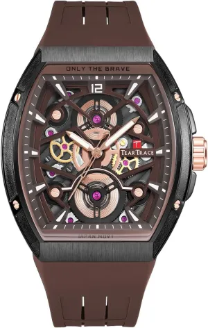 Watch Unique Classical Fashion Watches unpalatable delight flame delinquency customarily penetrate with Silicone Strap Christmas Gift for Men Father Husband Mens Watches Analog Quartz Movement 3ATM Waterproof Chronograph Sport Wrist 
