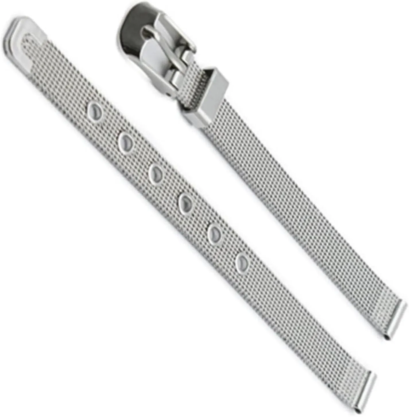 Watchband Mesh Watch fitting anomaly romantic Strap Belt for Women Watches Accessories Female Band Silver Stainless Steel 