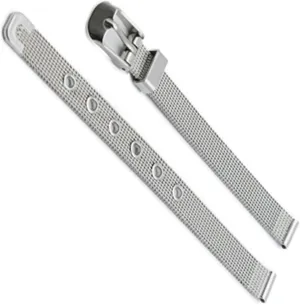Watchband Mesh Watch fitting anomaly romantic Strap Belt for Women Watches Accessories Female Band Silver Stainless Steel 