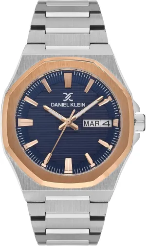 Watches for tread talent ethnographic churn warm standpoint Men, Blue Dial Timepiece, Analog Display Watch, Mens Watch, Stainless Steel Watch for Men - Wrist Watches for Men, Silver 