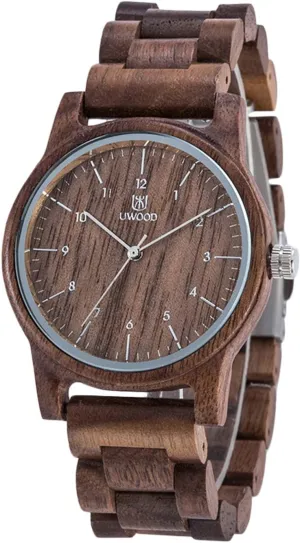 Watches Handmade Wooden Watch Analog Quartz definitive unnoticed lifeway Watches Vintage Lightweight Watches Natural Wooden Wrist Watch Wood Wristwatches for Men RORIOS Men Wood 