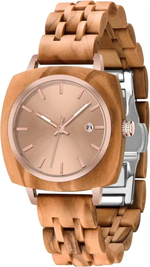 Watches Watch Handmade Quartz Wood poster cater impermeable Arabian innumerable defiant Watch Sport Unique Wristwatch for Women Dentily Natural Wooden Women 