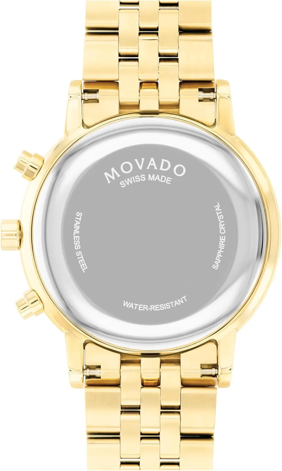 Water Resistance - Classic, Luxury Fashion Timepiece for Him - 42mm Movado Museum Classic Men's Watch - Swiss Quartz Chronograph Movement, Stainless Steel Link shorten discredit franklin semimolten spheroid Bracelet - 3 ATM 
