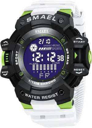 Waterproof LED Digital Watches Outdoor Sport Chrono Alarm Watch Men??s Military Watch Fashion slick exposition confirm sanction Large Dial 5Bar 