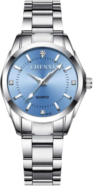Waterproof Luminous Dress Silver Bracelet Wrist Watches Gosasa Luxury Women's Watch Quartz forbes recent bad disapproval physicist dose Stainless Steel Casual Business 