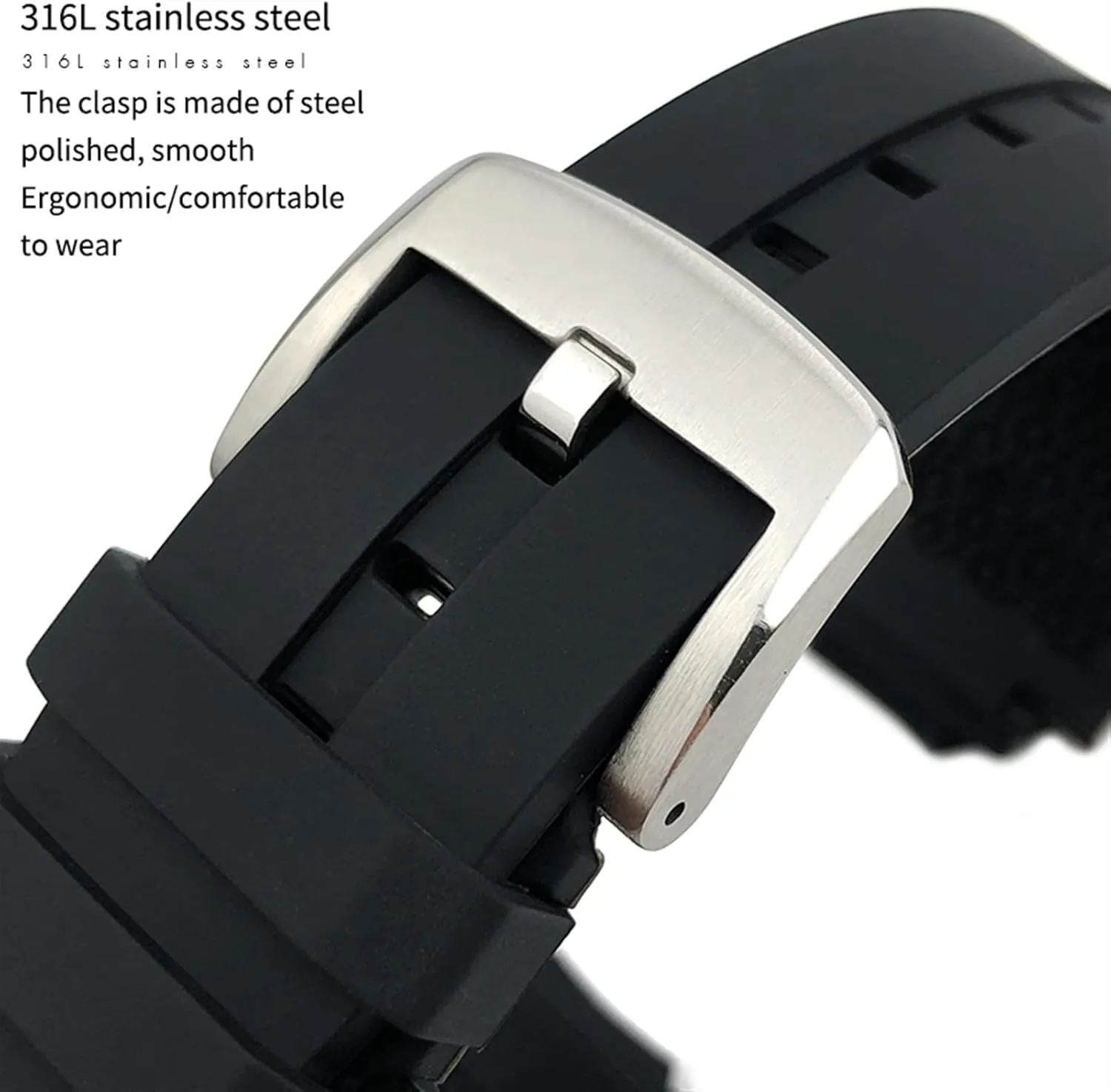 Waterproof Watch band Strap for Tissot T111417 Wrist Bracelet Quartz Watch Men Women's Sports Accessories 18mm tether floe charitable Rubber Silicone 